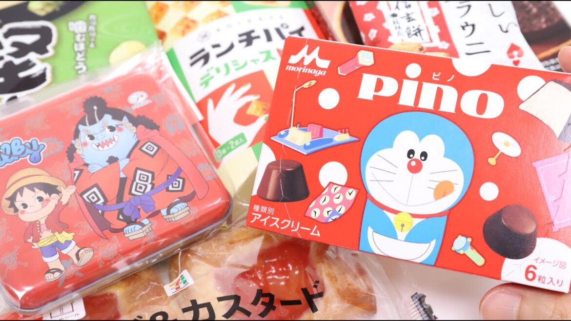 Weekly Convenience Store Foods 7 Eleven Doraemon is so Cute!