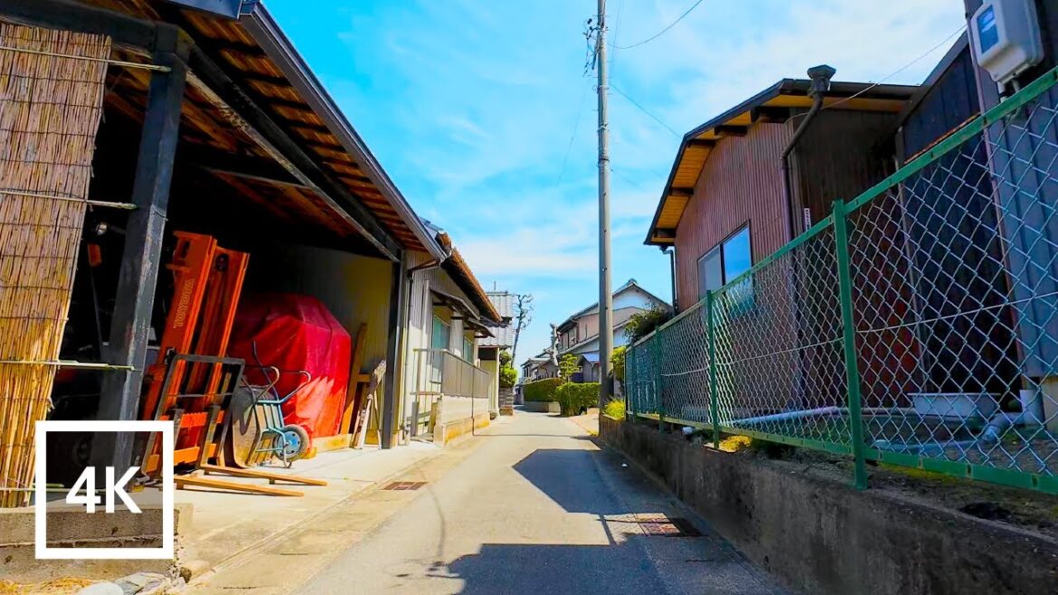 Cycling Through the Everyday Streets of Nagoya's Suburbs: A Journey of Tranquility and Discovery.