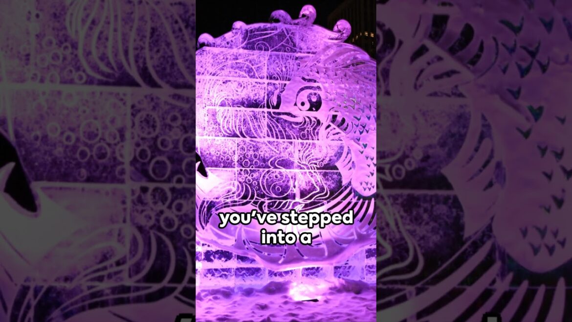 Sapporo's Snowy Winter Wonderland | Travel guide #travelguide #top10 #shorts