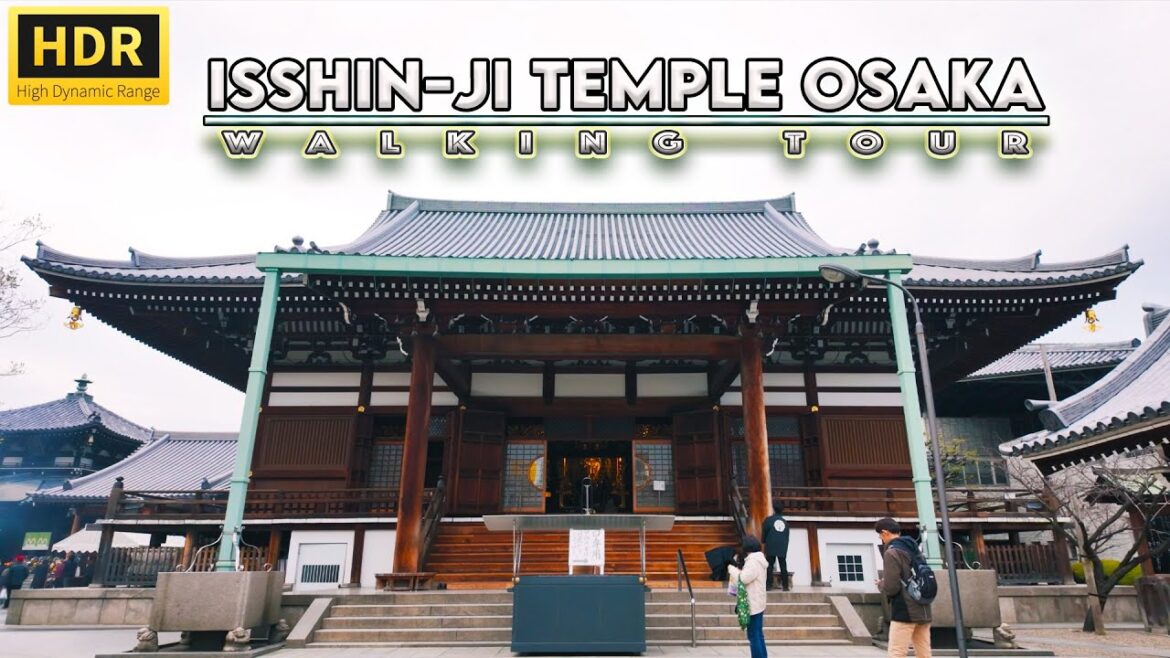 Temple Travel Walk #28 Isshin-ji,Osaka,Japan.virtual tour Temple Travel Walk #28 Isshin-ji,Osaka,Japan.virtual tour