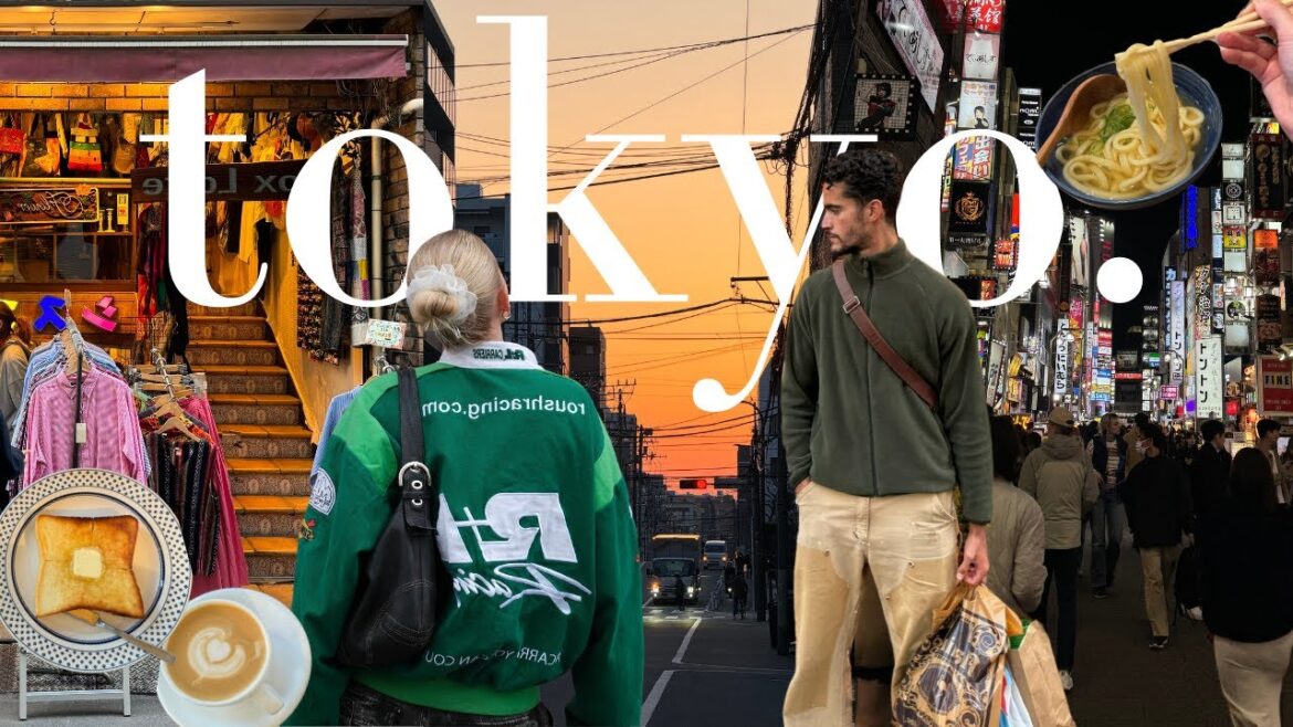 TOKYO VLOG 🇯🇵 | Exploring Shibuya, Thrifting in Shimokitazawa & Eating Our Way Through The City..