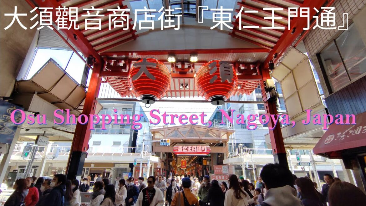 [名古屋]仁王門通｜おおす大須商店街 2024|Osu Shopping District 2024｜Best places to visit in Nagoya|｜관광객의 필수품｜観光客には必須