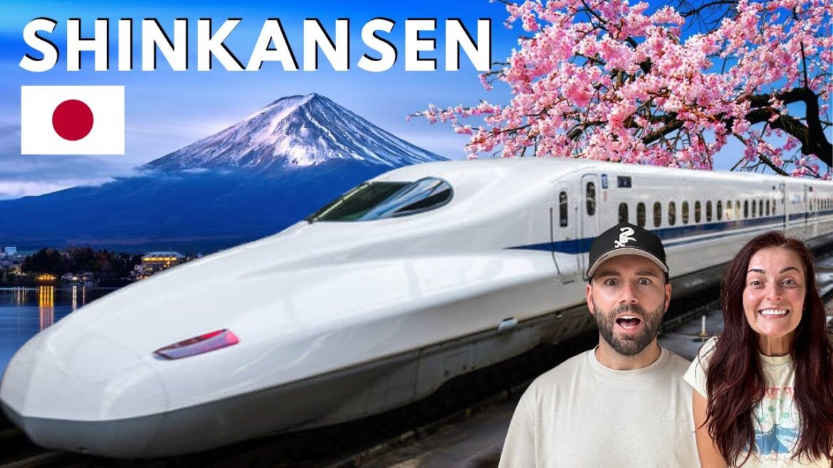 We take Japan’s FASTEST Bullet Train 🇯🇵 We take Japan's FASTEST Bullet Train 🇯🇵