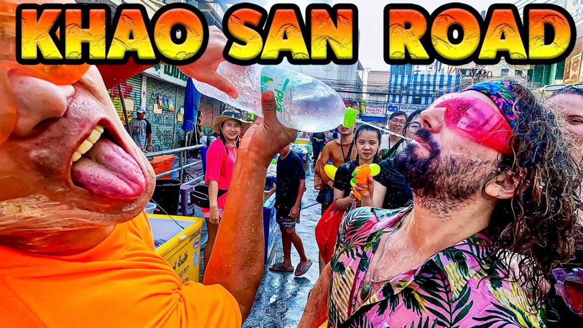 Hunting Songkran Pickpockets on Khao San Road! 🇹🇭 Hunting Songkran Pickpockets on Khao San Road! 🇹🇭