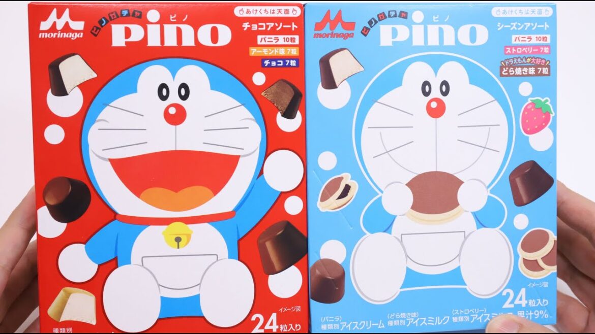 DIY Doraemon Pino Ice Treats Gacha Machine Paper Craft