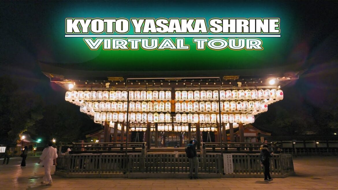 Kyoto after sunset becomes more elegant. #virtual_tour Kyoto after sunset becomes more elegant. #virtual_tour