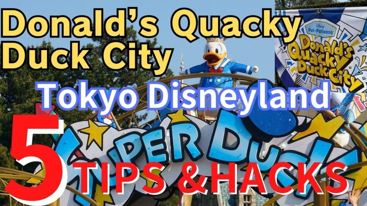 Tokyo Disneyland – Donald’s Quacky Duck City and Space Mountain  5 Tips and Hacks you shoud know Tokyo Disneyland - Donald's Quacky Duck City and Space Mountain  5 Tips and Hacks you shoud know