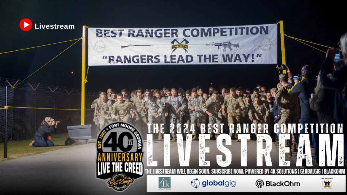 The 2024 Best Ranger Competition Opening Ceremony