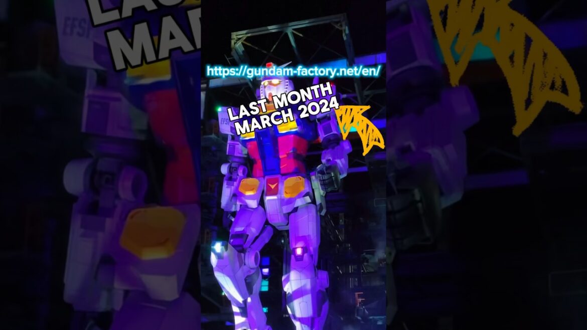 Last chance to see Gundam in yokohama Japan.😢#travel #fypシ #japan #日本 #tokyo#solo#japanvlog#cosplay Last chance to see Gundam in yokohama Japan.😢#travel #fypシ #japan #日本 #tokyo#solo#japanvlog#cosplay