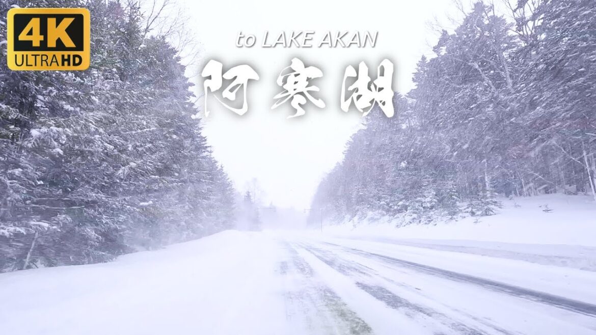 Hokkaido Travel 4K | Driving to Snow-Covered Lake Akan Hot Spring Town in Winter, Hokkaido in Japan Hokkaido Travel 4K | Driving to Snow-Covered Lake Akan Hot Spring Town in Winter, Hokkaido in Japan