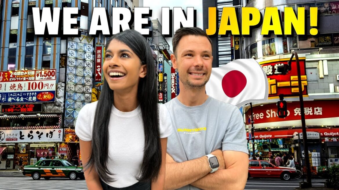 First time in Japan! First day in Tokyo 東京 🇯🇵