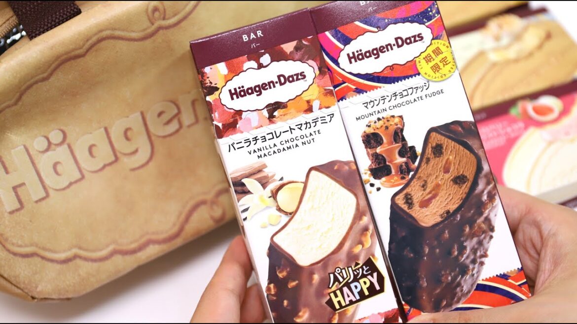 Haagen-Dazs Ice Cream Spring Lucky Bag Hazelnut Latte Crispy Sandwich is Yummy! Haagen-Dazs Ice Cream Spring Lucky Bag Hazelnut Latte Crispy Sandwich is Yummy!