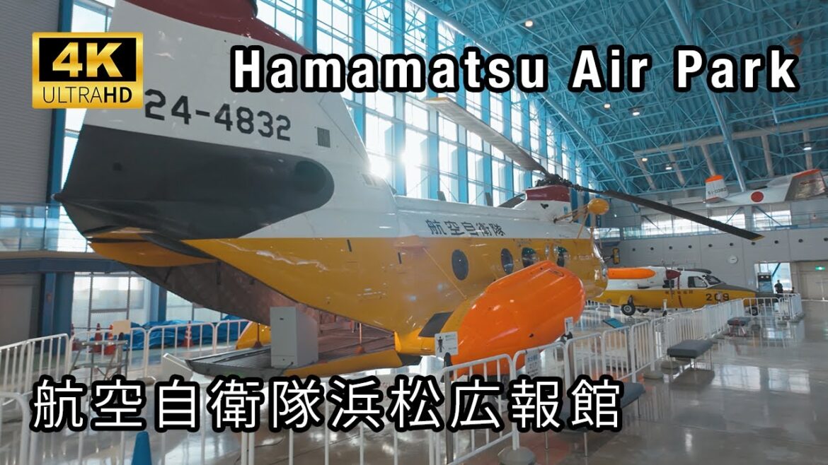 浜松　Hamamatsu Air Park: Exploring Japanese Aviation History and Spectacular Aircraft [4K 60fps ASMR]