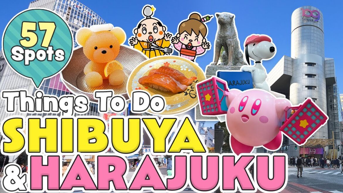 Things to do in Shibuya & Harajuku, Tokyo 2024 / Japan Travel Itinerary Things to do in Shibuya & Harajuku, Tokyo 2024 / Japan Travel Itinerary