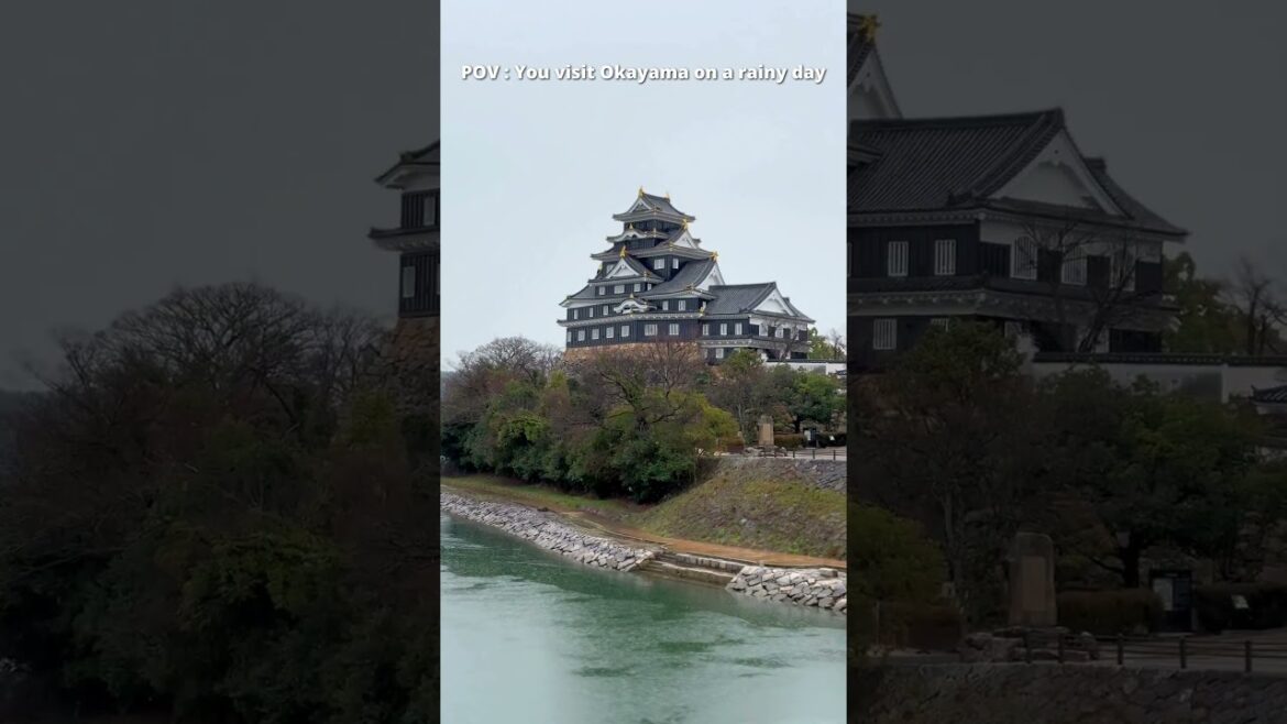 Okayama on a rainy day