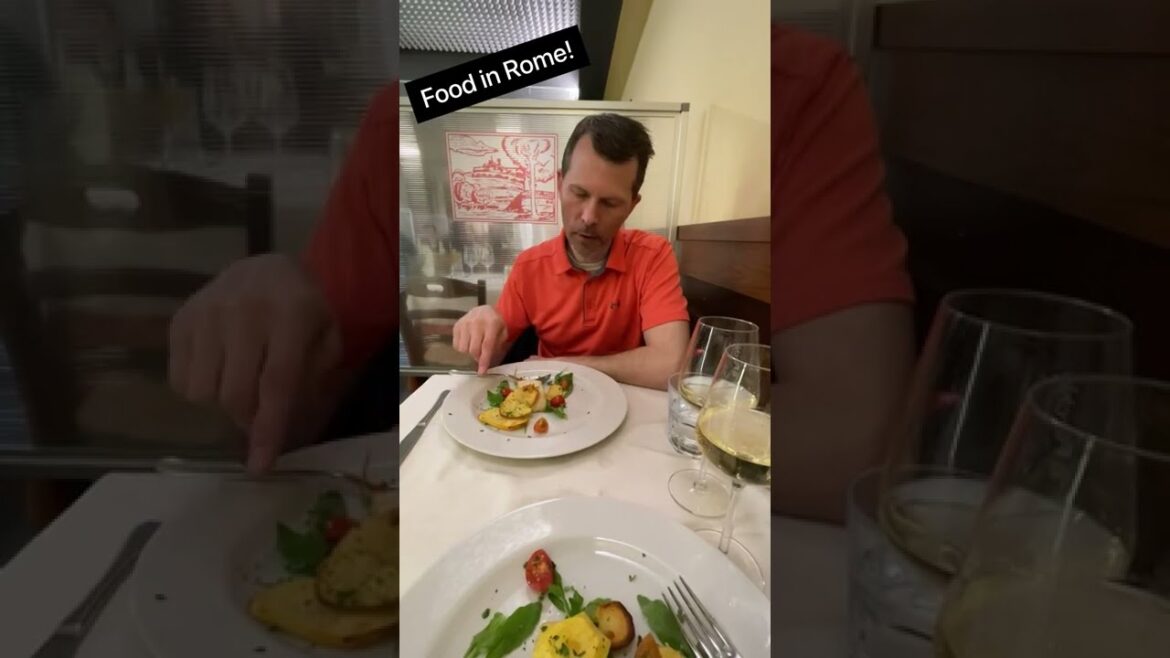 Italian Mini Food Tour Rome! | Watch Till The End! #Shorts Italian Mini Food Tour Rome! | Watch Till The End! #Shorts
