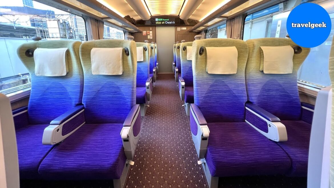 Riding Japan's Brand New First Class Train on a Very Scenic Route | Nagoya - Takayama