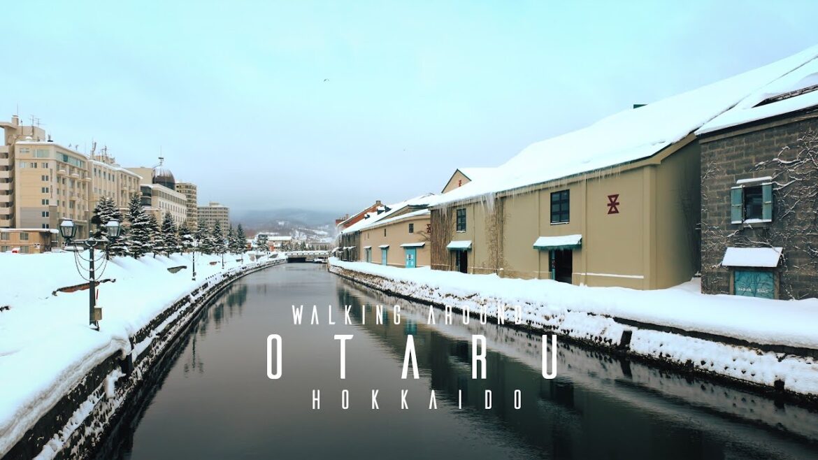 Walk with me in Otaru in Hokkaido | Japan Relaxing Walk 4k Walk with me in Otaru in Hokkaido | Japan Relaxing Walk 4k