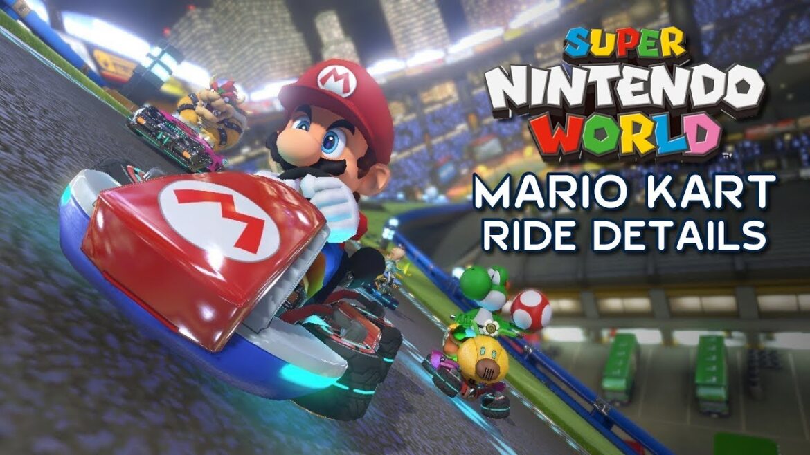Mario Kart Ride Details for Super Nintendo World at Universal Parks - Track Layout/Scenes -ParksNews