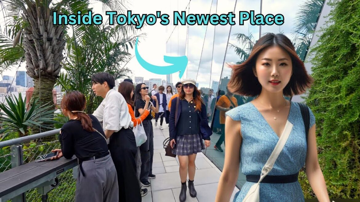 Inside Tokyo's New Trendiest Hangout Spot With A Stylish Crowd