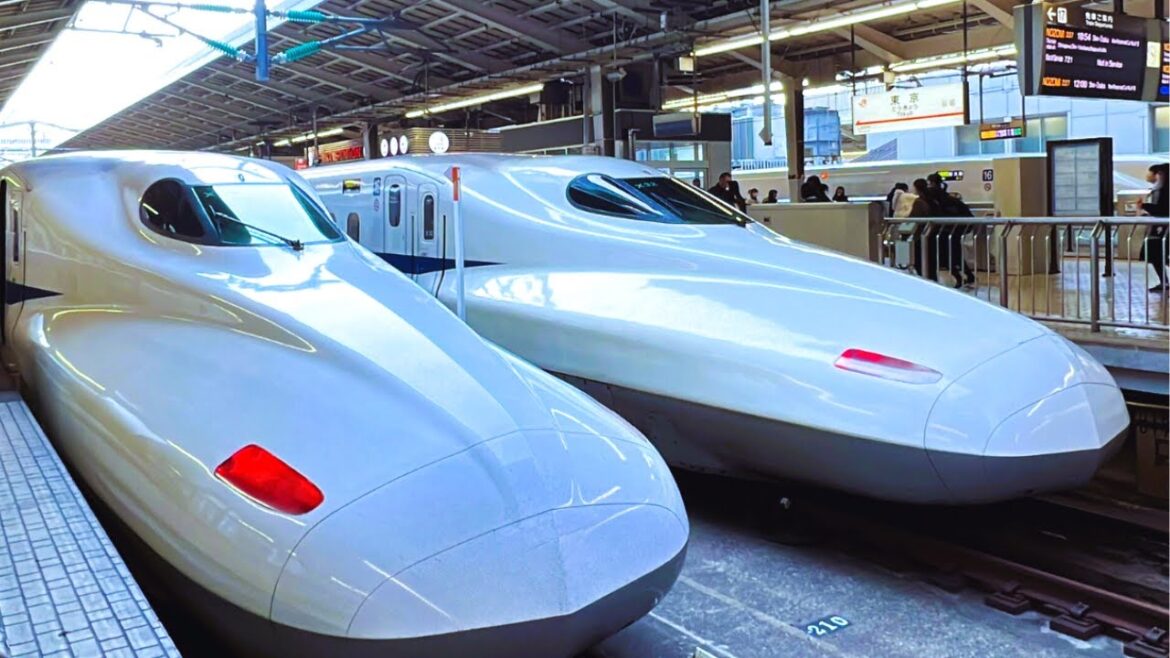 TOKYO to OSAKA Japan's Slowest but Cheapest bullet train