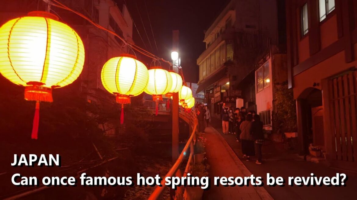 Current status of a once prosperous and famous hot spring resort near Tokyo