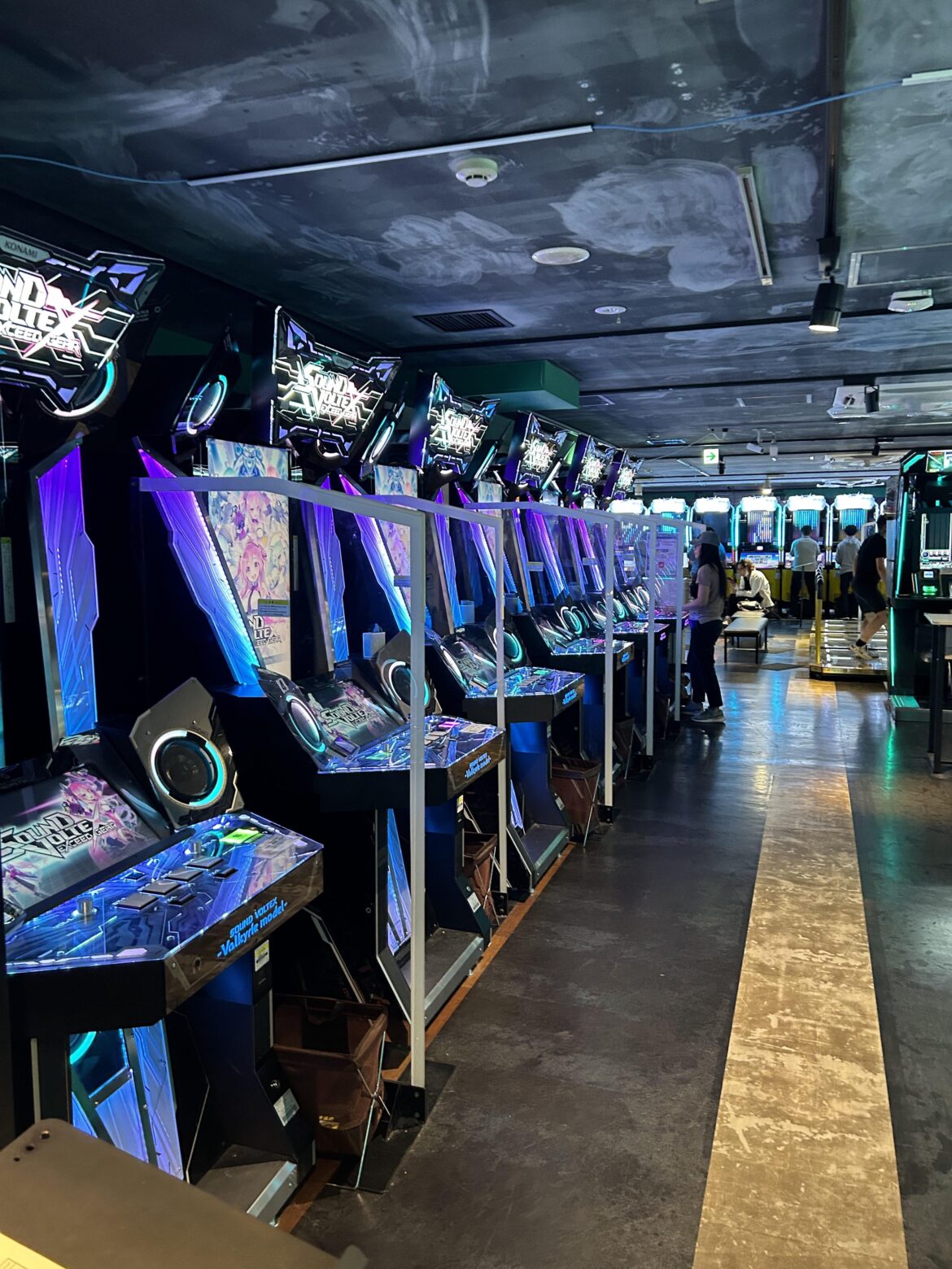 Sound Voltex Cabs in GiGO Akihabara