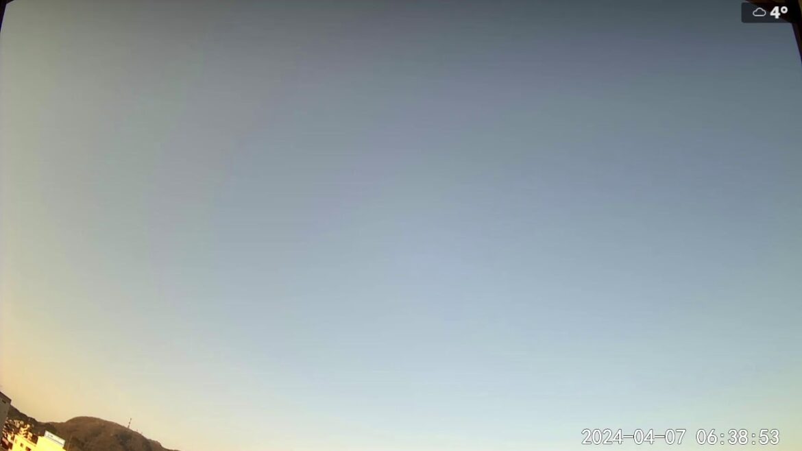 【ライブテスト】函館山 上空 / Mt. Hakodate and Sky [LIVE TEST]