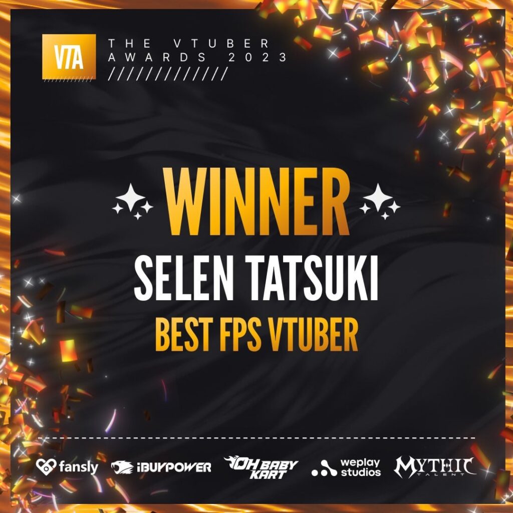 Remember Nijisanji won 3 Vtuber Awards 2023 thanks to Selen and Mika?