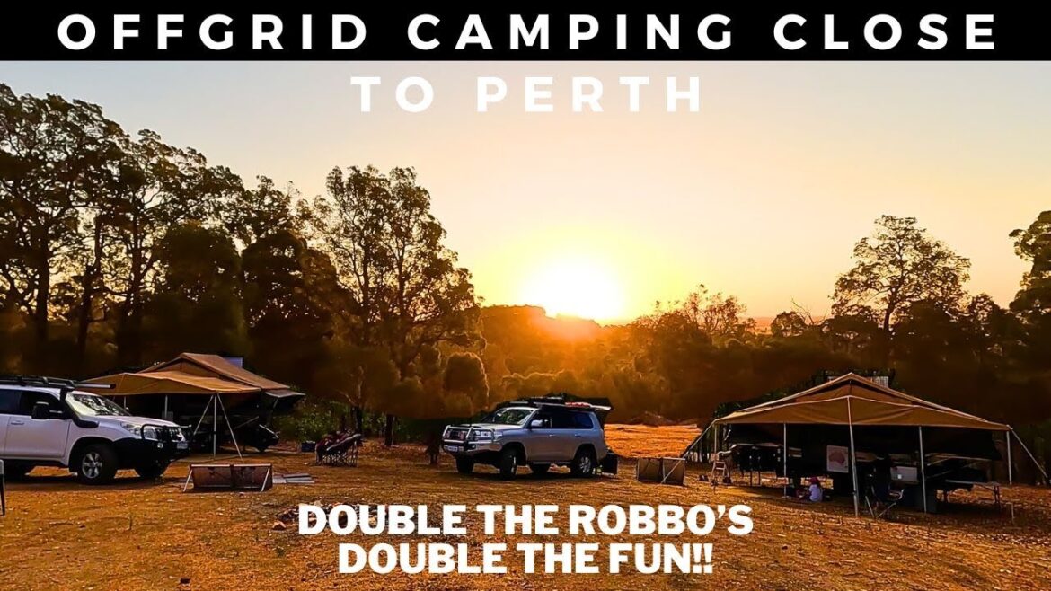 Off Grid CAMPING and CRABBING in Mandurah - City Escape Adventure!