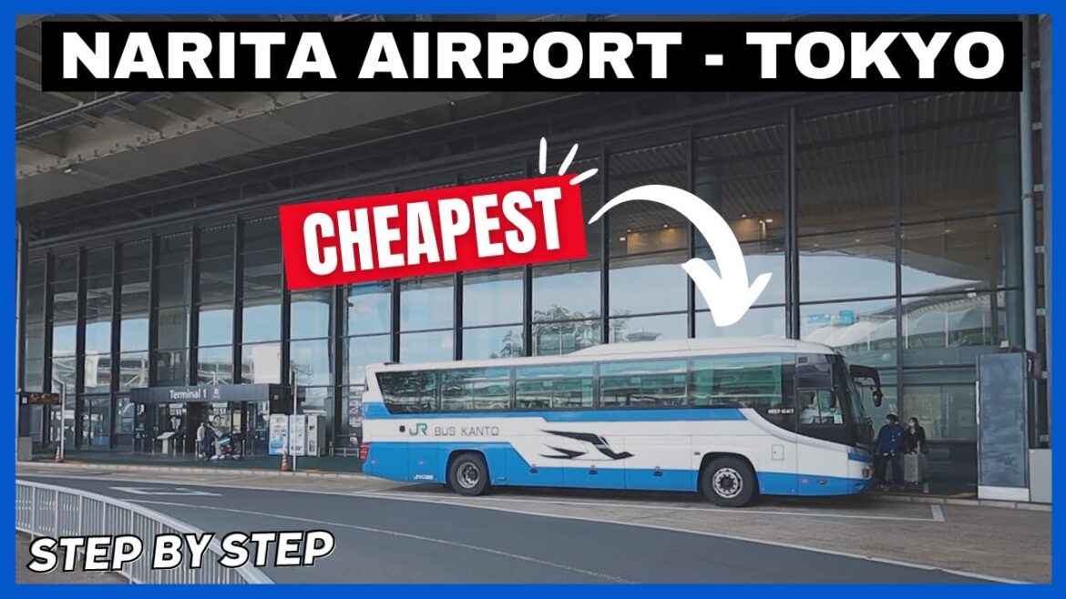 How To Get From NARITA Airport to Tokyo THE CHEAPEST WAY 🚌 By BUS