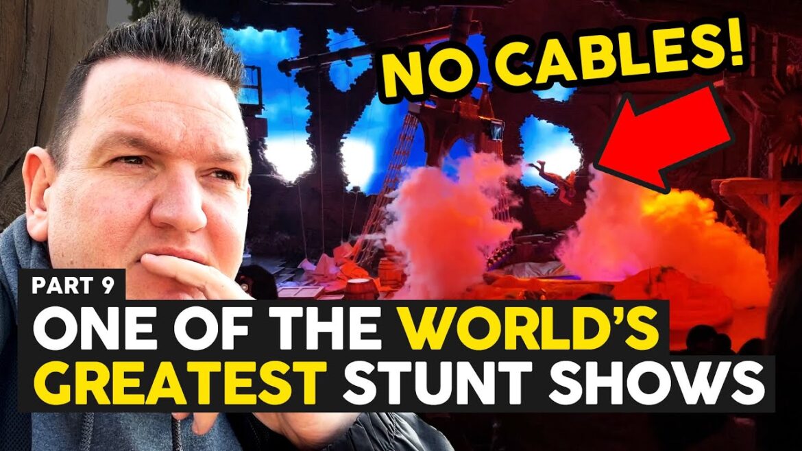 A Skydiving Sparrow in an EPIC show at Shanghai Disneyland | Theme Park Vlog | Asia Trip 2024 | Ep09