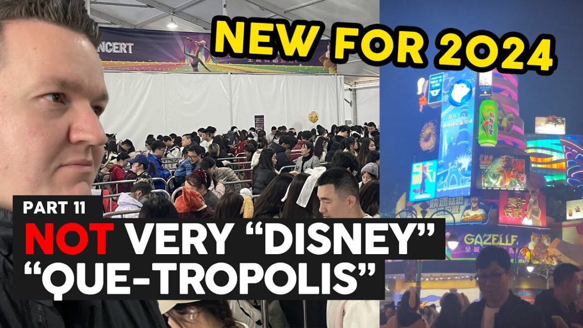 HUGE Un-glamourous Queues for Zootopia | Shanghai Disneyland | Asia Trip 2024 | Ep10 HUGE Un-glamourous Queues for Zootopia | Shanghai Disneyland | Asia Trip 2024 | Ep10