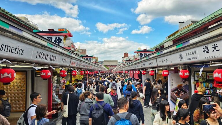Live Tokyo Walk - Checking out Overtourism in Asakusa