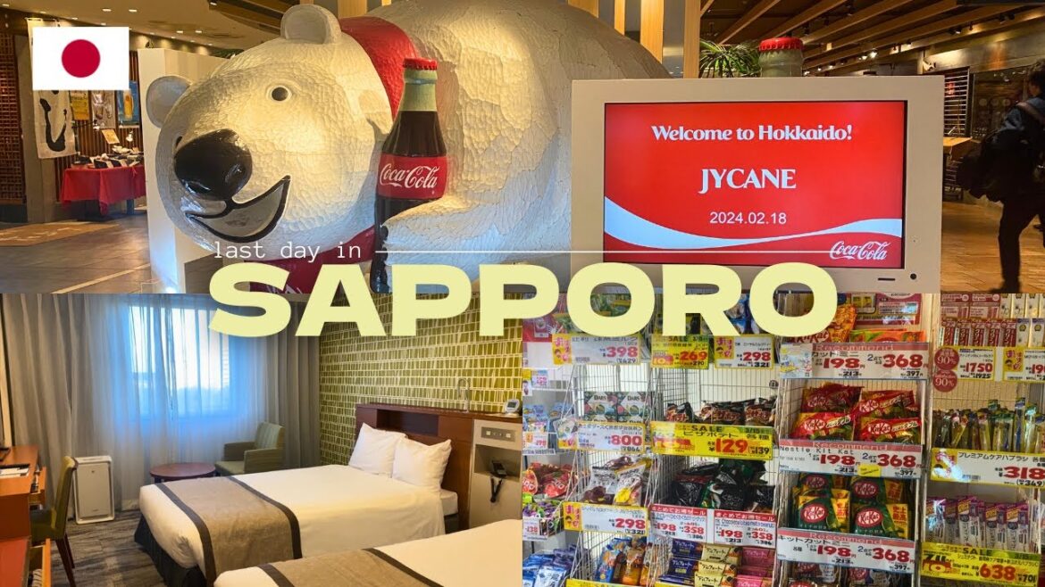SAPPORO to TOKYO 🇯🇵 + Pasalubong Shopping at the Hotel | 🇯🇵 sapporo winter travel vlog ❄️