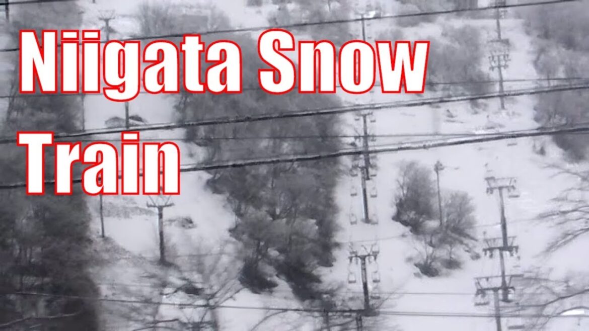 🇯🇵 Snow Train in Niigata, Japan - Amazing Travel Vid! (HD)