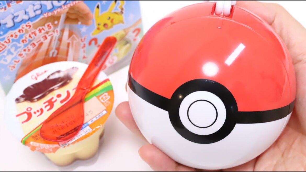 Pokemon Pokeball Yo-yo Ice Cream Maker Kitchen Gadget Cooking Pudding Ice Cream