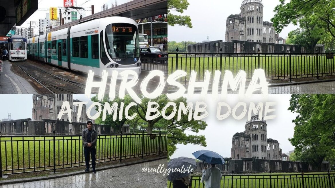 |4k| Tour of Hiroshima Bomb Dome (2)  #japantravel   #japanvlog    #youtubecontent   #subscribers