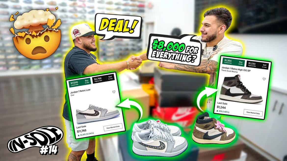 SPENDING $8,000 ON THESE SNEAKERS! CRAZY GRAIL CASHOUT | IN-SOLE EPISODE 14 SPENDING $8,000 ON THESE SNEAKERS! *CRAZY GRAIL CASHOUT* | IN-SOLE EPISODE 14
