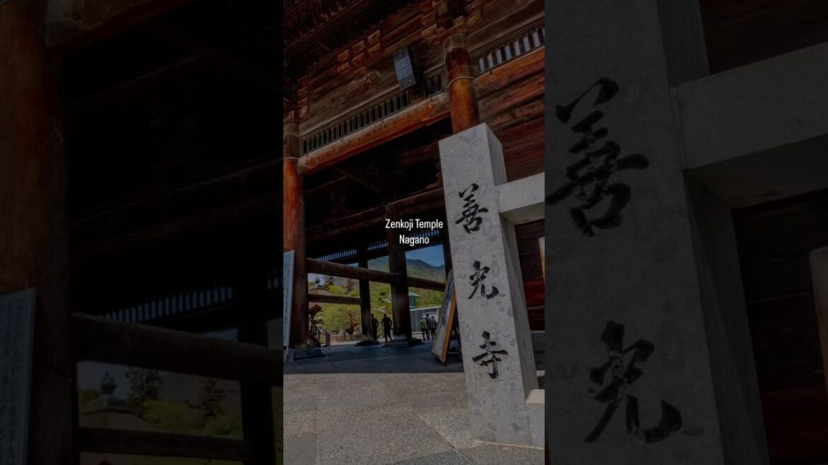 #Zenkoji #Temple（#Nagano）｜#Japan #Places Introduction #shorts