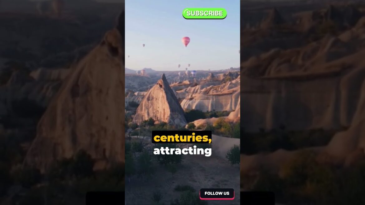 Exploring Cappadocia's Fairy Chimneys (2024!!) #ytshorts