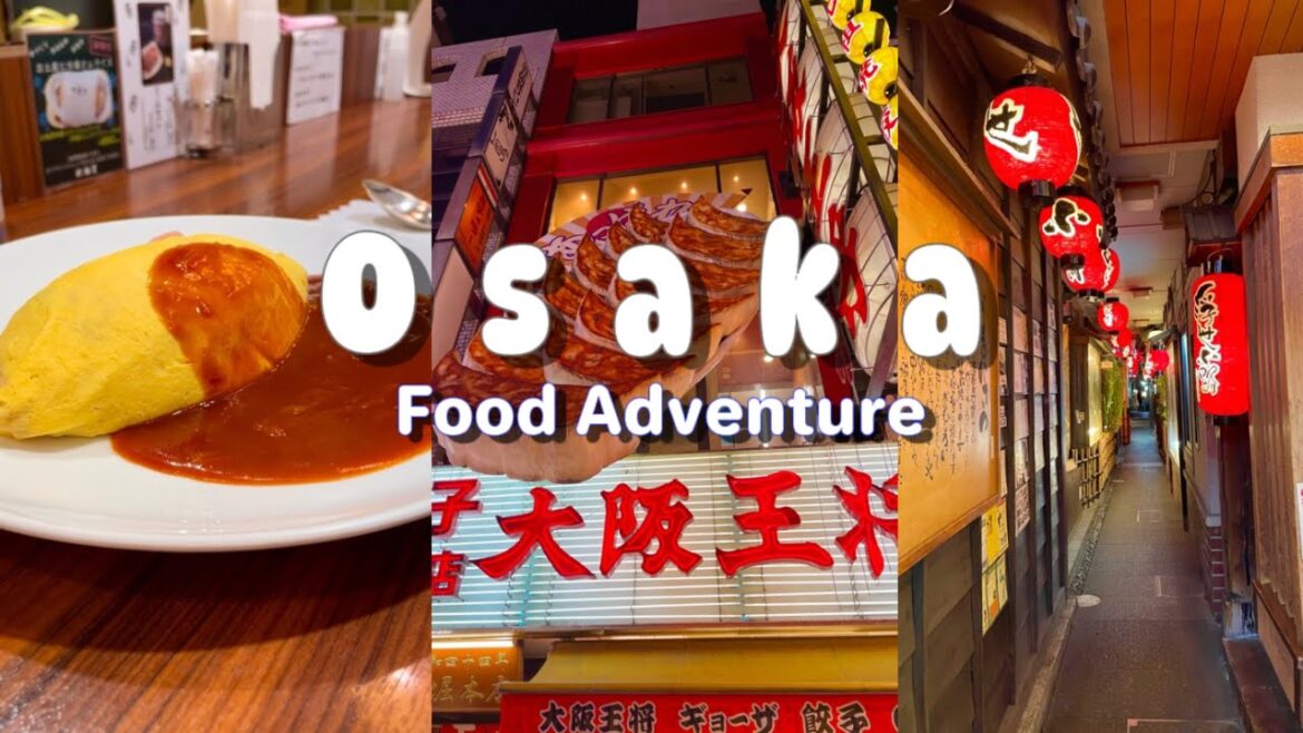 OSAKA : Discovering Daimaru’s Omurice Gem & Dotonbori Street Food Delight