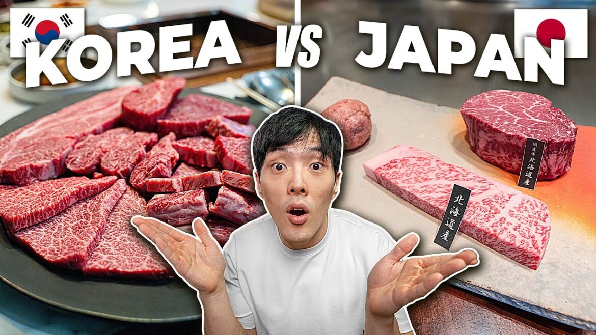 Korea’s #1 Beef VS Japan’s Wagyu! Which One Is Better? Korea's #1 Beef VS Japan's Wagyu! Which One Is Better?