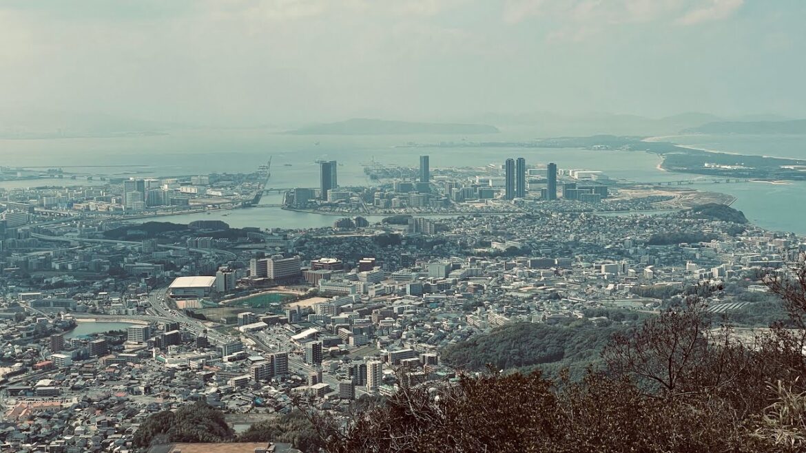 Fukuoka to Kitakyushu by bicycle