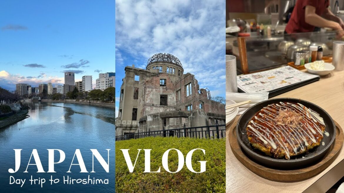 Japan vlog | day trip to Hiroshima from Osaka Japan vlog | day trip to Hiroshima from Osaka