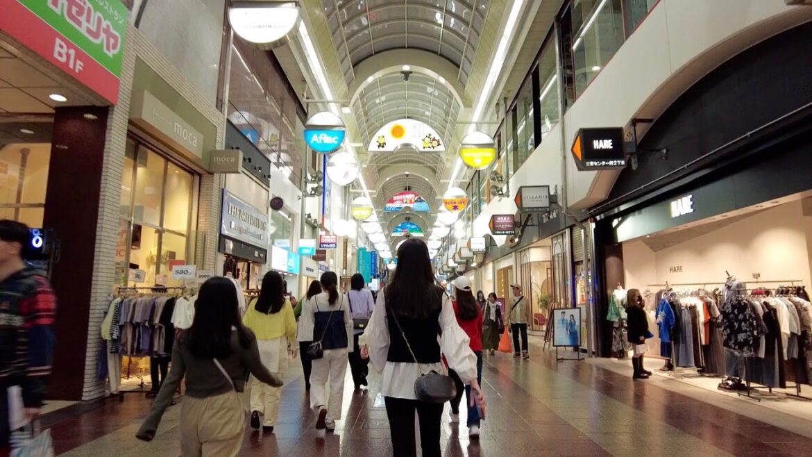 JR West Sannomiya Station, Santica, Sannomiya Center Gai Shopping Street, Hankyu, Kobe, Hyogo, Japan