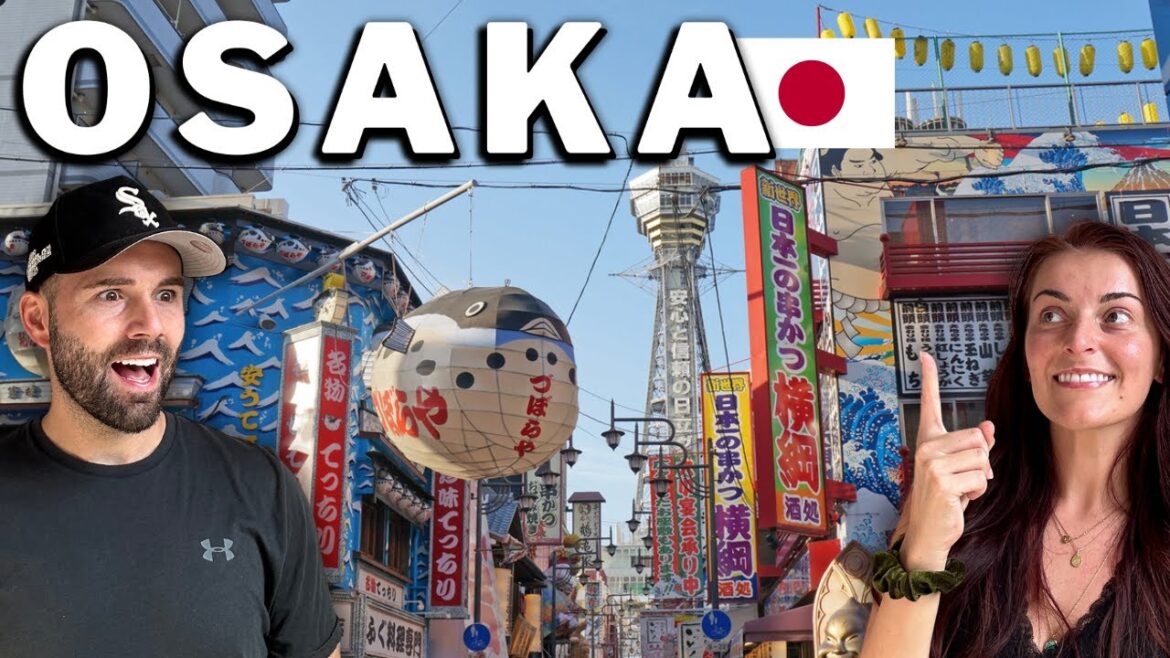 We explore the craziest street in Osaka 🇯🇵