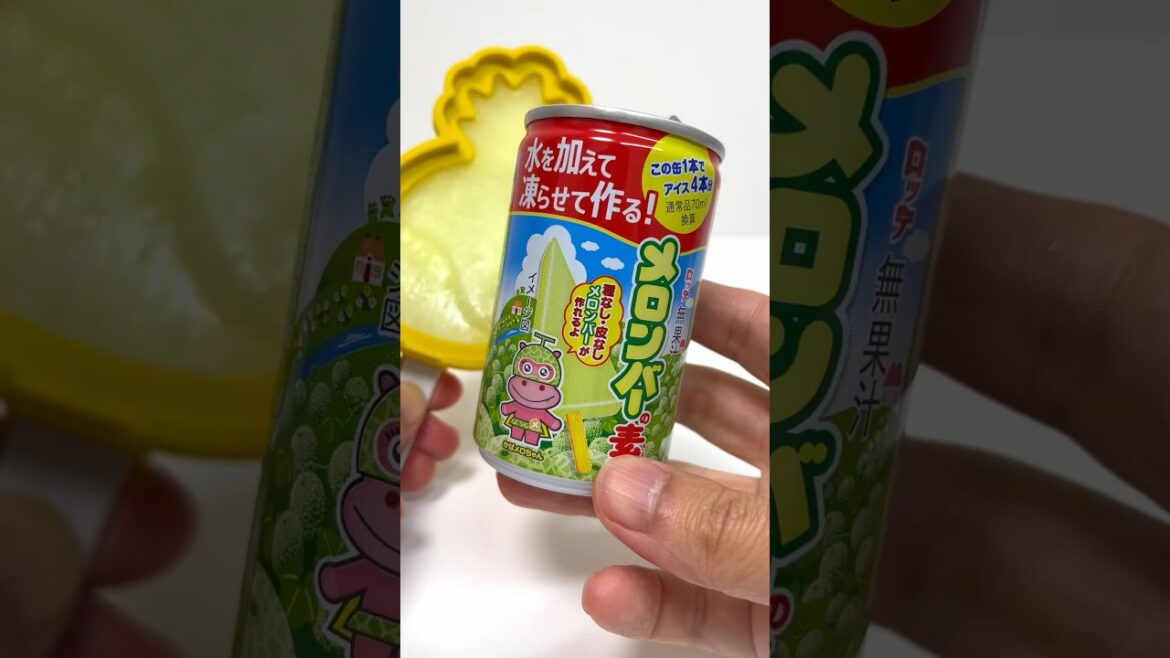 Melon Ice Candy Bar Syrup #shorts