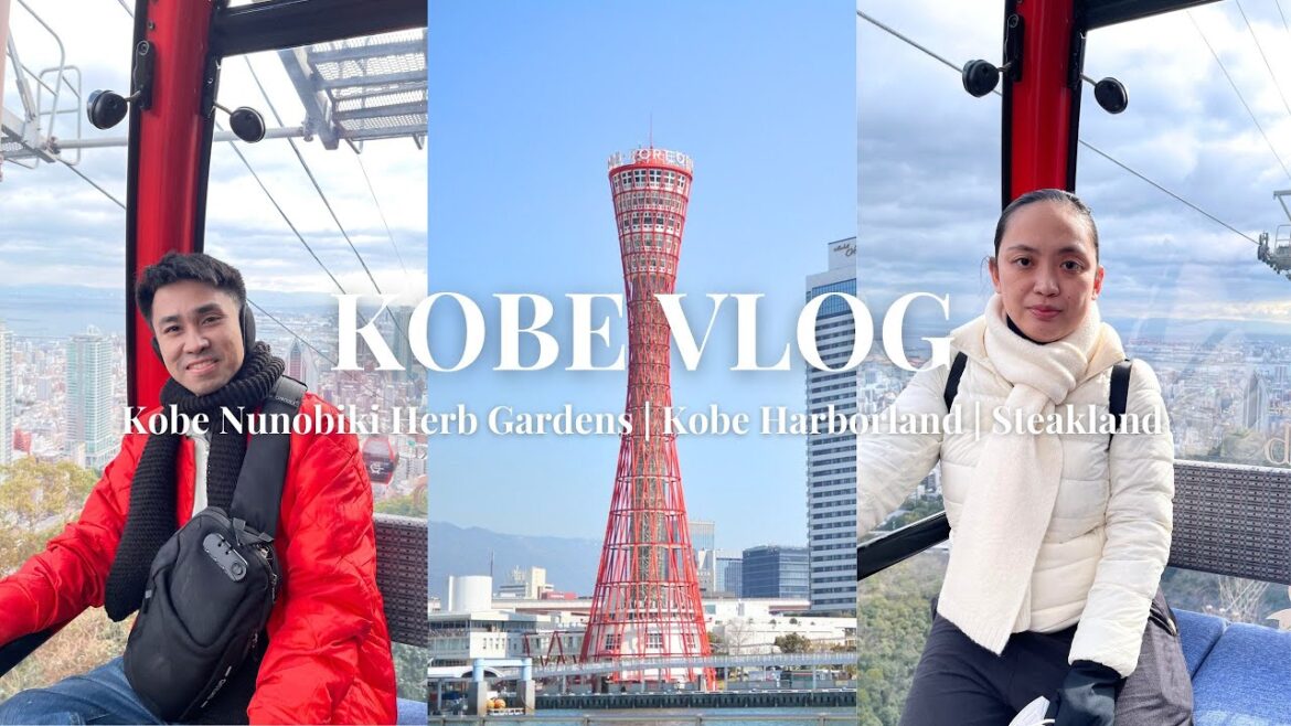 Day 5 – Kobe Japan Vlog 2024 | Kobe Nunobiki Herb Gardens & Ropeway | Kobe Harborland | Steakland Day 5 - Kobe Japan Vlog 2024 | Kobe Nunobiki Herb Gardens & Ropeway | Kobe Harborland | Steakland