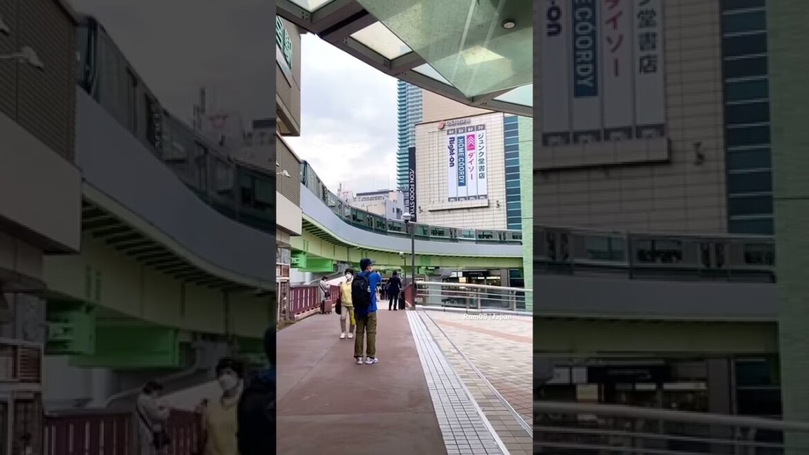 Kobe Portliner Monorail #japan #kobe #monorail #kobecity